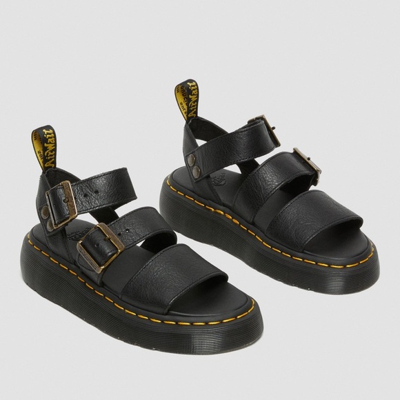 NEW DR MARTENS GRYPHON WOMEN'S PLATFORM GLADIATOR SANDALS - Picture 5 of 13